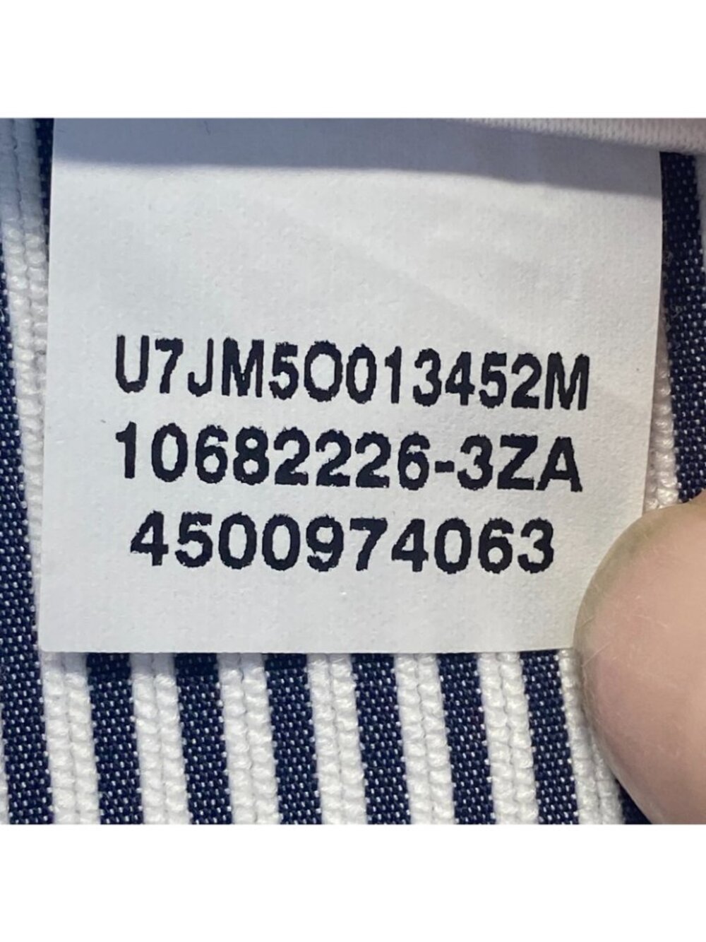 Anne Klein Black & White Stripe Ankle Pockets Pants ,Pockets,Zipper Size 12 - Picture 10 of 13